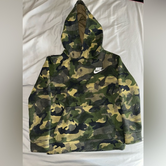 Nike Other - Nike Toddler Boys Sportswear Club Camo Pullover Hoodie